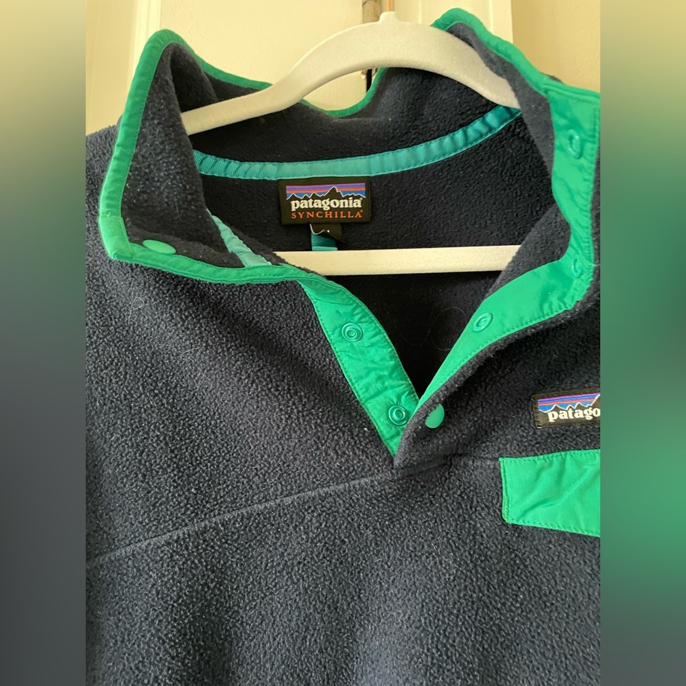 Patagonia Synchilla Snapt Pullover Size Medium - image 4